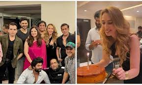 On Iulia Vantur’s birthday, Salman Khan congratulates her, and his family joins in the celebration