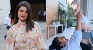 As she plays with Malti Marie in a new picture, Priyanka Chopra can’t stop smiling; calls her ‘my whole heart’