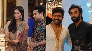 A Kalyanaraman family Navratri bash is attended by Katrina Kaif and Ranbir Kapoor; fans react Here are some photos