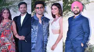 ‘Fukrey reunion’ at Richa Chadha-Ali Fazal’s wedding reception; photos