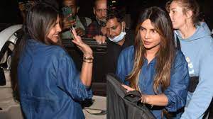 Priyanka Chopra Returns To India After Three Years