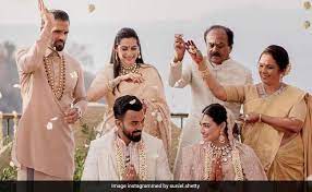 Updated Photographs of Athiya Shetty and KL Rahul’s Wedding Celebration