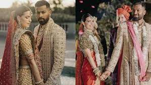 The first photos from the royal Hindu wedding in Udaipur show Hardik Pandya and Natasa Stankovic looking beautiful