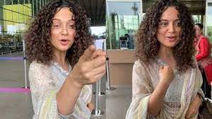 Kangana Ranaut mocks the media for not enquiring about the Priyanka Chopra scandal at the airport. Watch