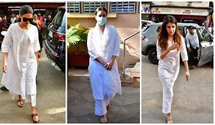 Deepika Padukone, Rani Mukerji, and Vidya Balan pay their tributes at the burial for Pradeep Sarkar