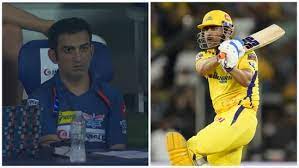 During the CSK vs. LSG IPL game, Gautam Gambhir’s hapless response to MS Dhoni’s consecutive sixes ignites a meme frenzy