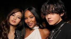 Before making his Cannes debut, V poses with BLACKPINK’s Lisa at Naomi Campbell’s birthday party. BTS fans inquire about Jennie