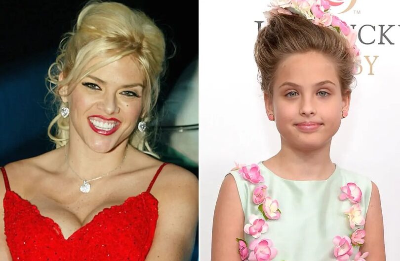 In the most recent picture, Dannielynn, Anna Nicole Smith’s daughter, looks just like her mother.