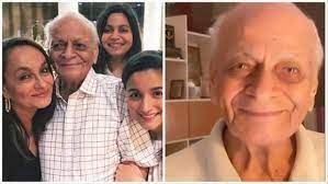 The actor creates a touching video in honour of Alia Bhatt’s grandfather, who passed away at 94: My heart is overflowing with grief