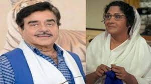 Shatrughan Sinha recalls legendary performer Sulochana Latkar, saying, “Fortunate to have played her reel son in many films”