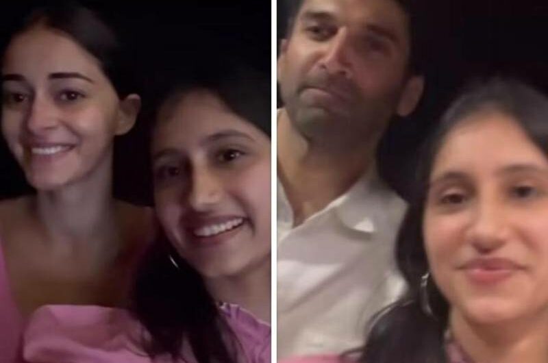 Aditya Roy Kapur and Ananya Panday go on a date for “Barbie”