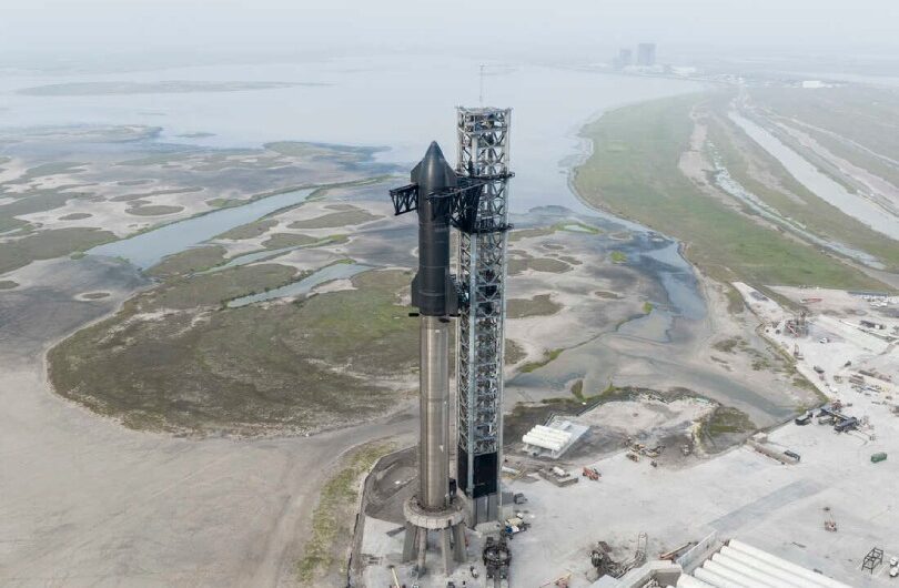 SpaceX Bird of prey Weighty seen from space looking out for platform (photographs)