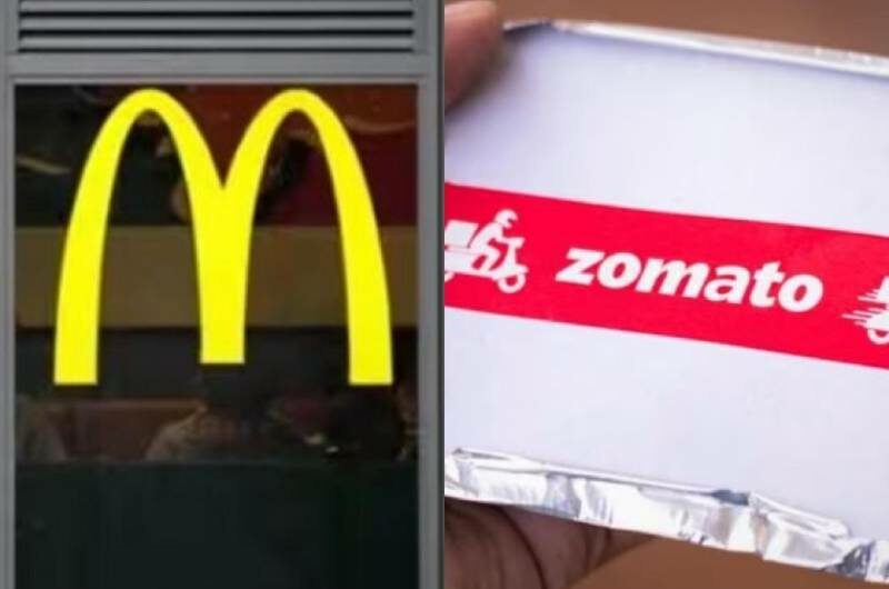 For Delivering non-vegetarian food in vegetarian orders fined Zomato, McDonald’s by ₹1 lakh