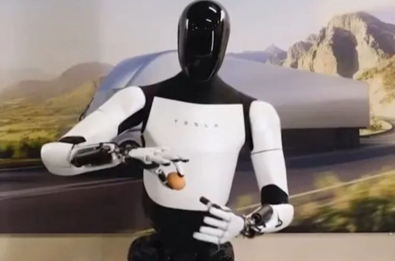 Video Shows Tesla’s Humanoid Robot Boiling Eggs And Dancing Elon Musk shares video of Tesla’s new robot