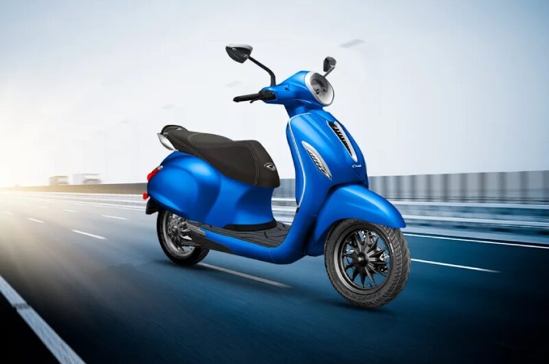 A 127km range Bajaj Chetak Electric Scooter will be launched in 2024 for Rs 1.15 L.
