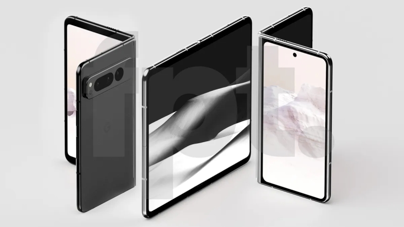 Images of the Google Pixel Fold 2 foldable phone have been leaked in high resolution