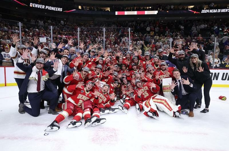 Denver Wins The National Title in College Hockey by Blanking BC