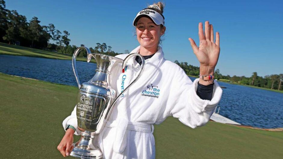 Nelly Korda Wins her Fifth Straight Championship and the Chevron Championship, Making LPGA History