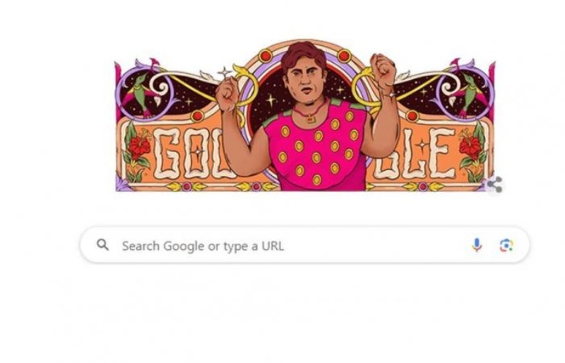 Hamida Banu, India’s first female wrestler, is honored with a Google Doodle